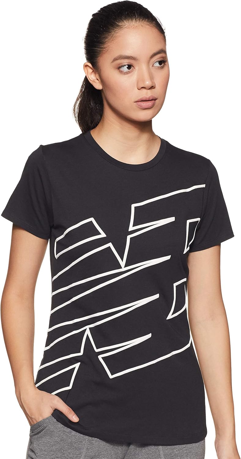 New Balance Women's WT01158 TShirt, Multicolor, Small Amazon.co.uk