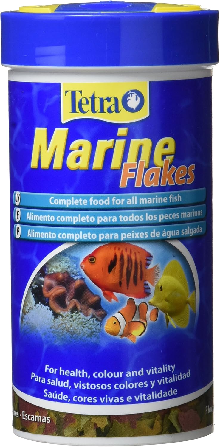 Tetra Marine Fish Food Flakes, Complete Fish Food for All Marine Fish
