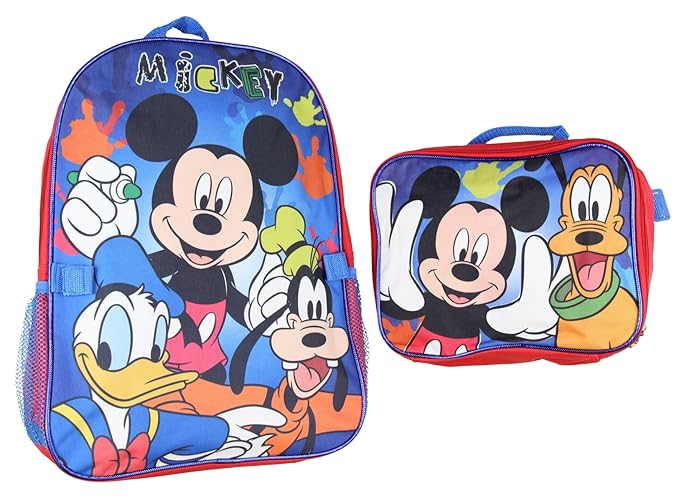mickey mouse and friends lunch tote