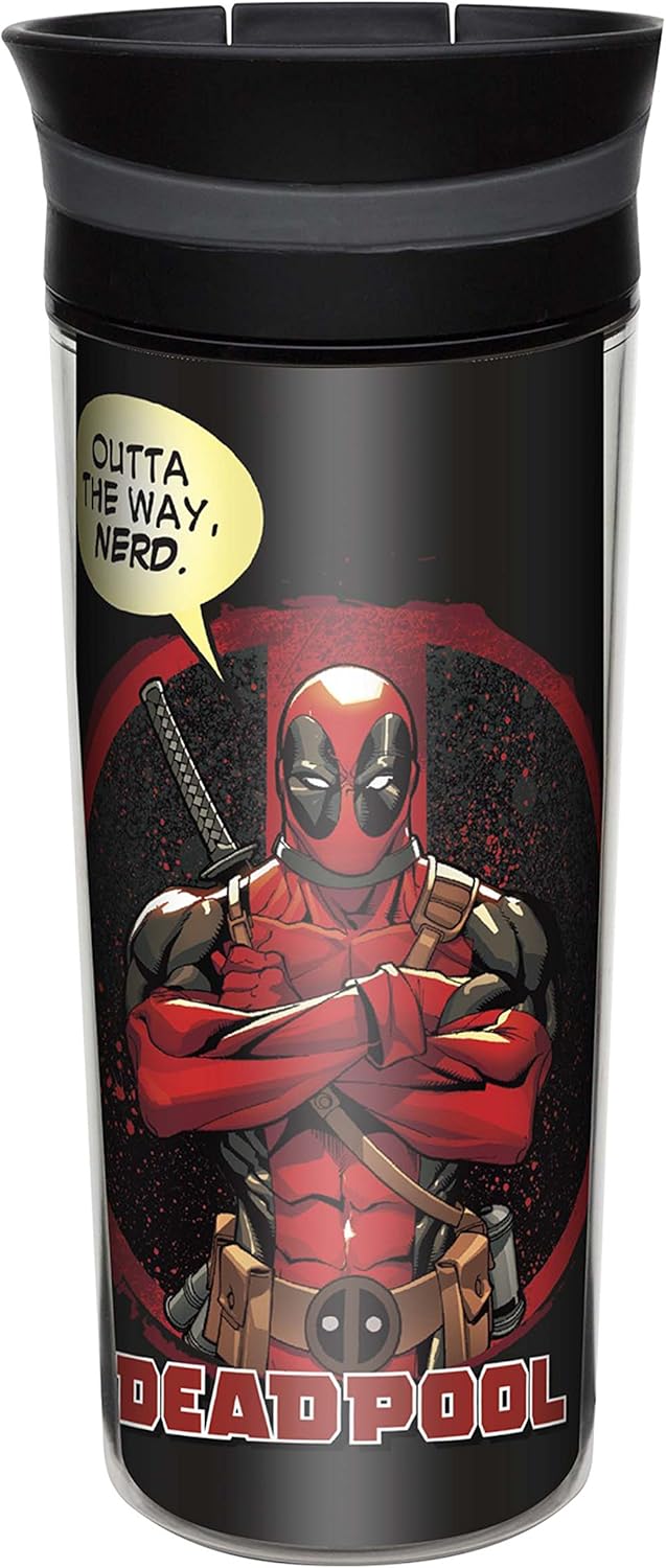Zak Designs Marvel Comics Insulated Tumblers, Travel, 0