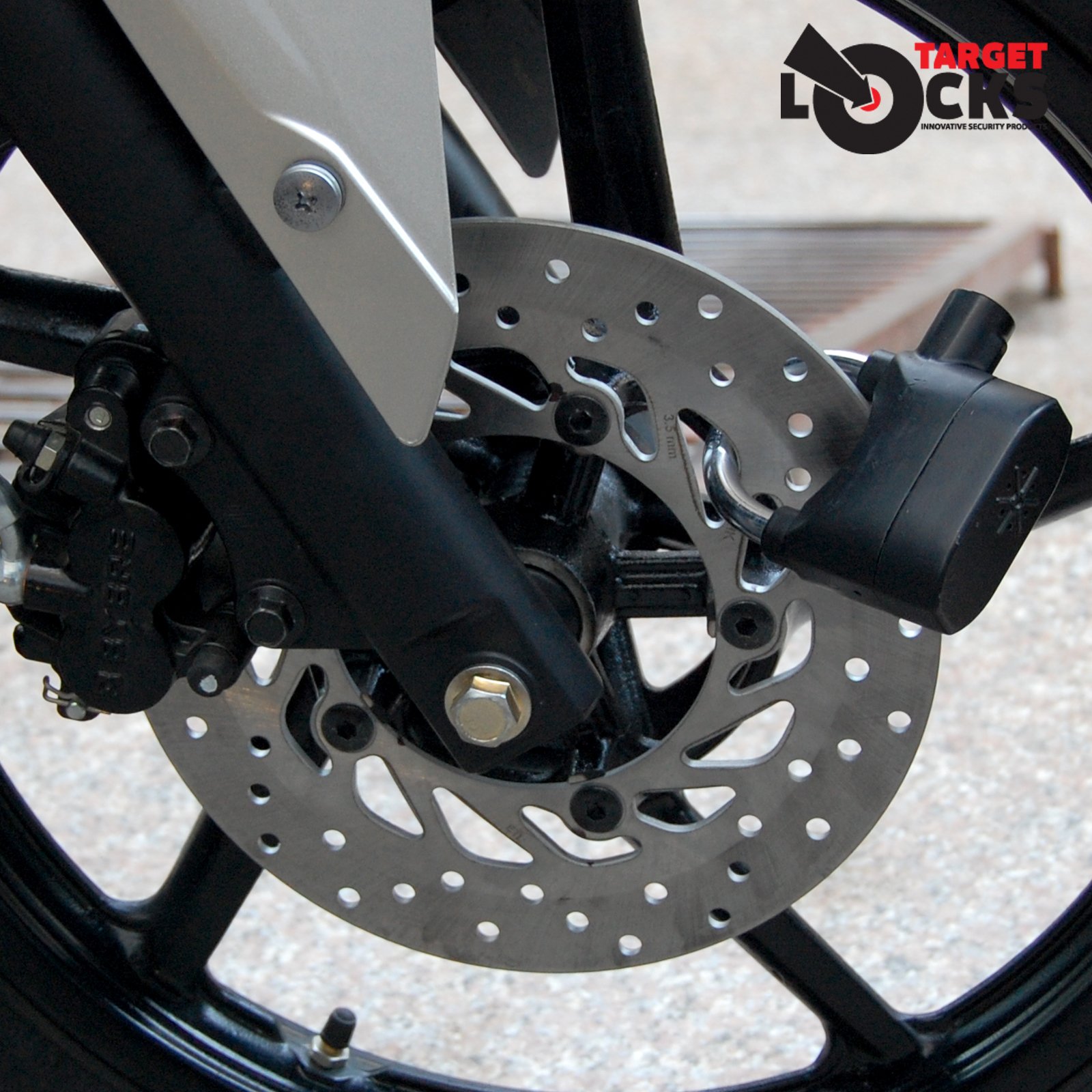 Target Original Alarm Padlock/Bike Security, Motor Cycle, Home, Garden