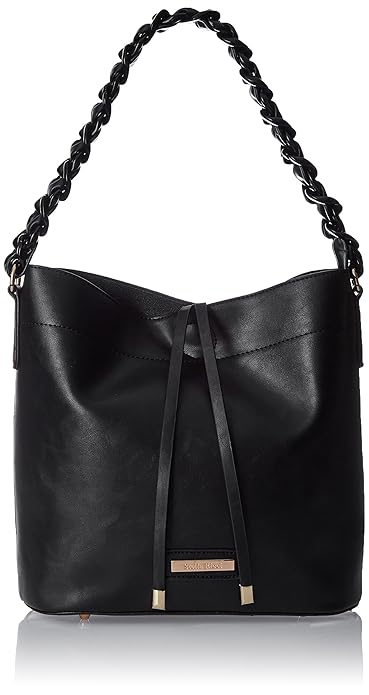 Stella Ricci Womens Shoulder Bag (Black) (SR214HBLK)