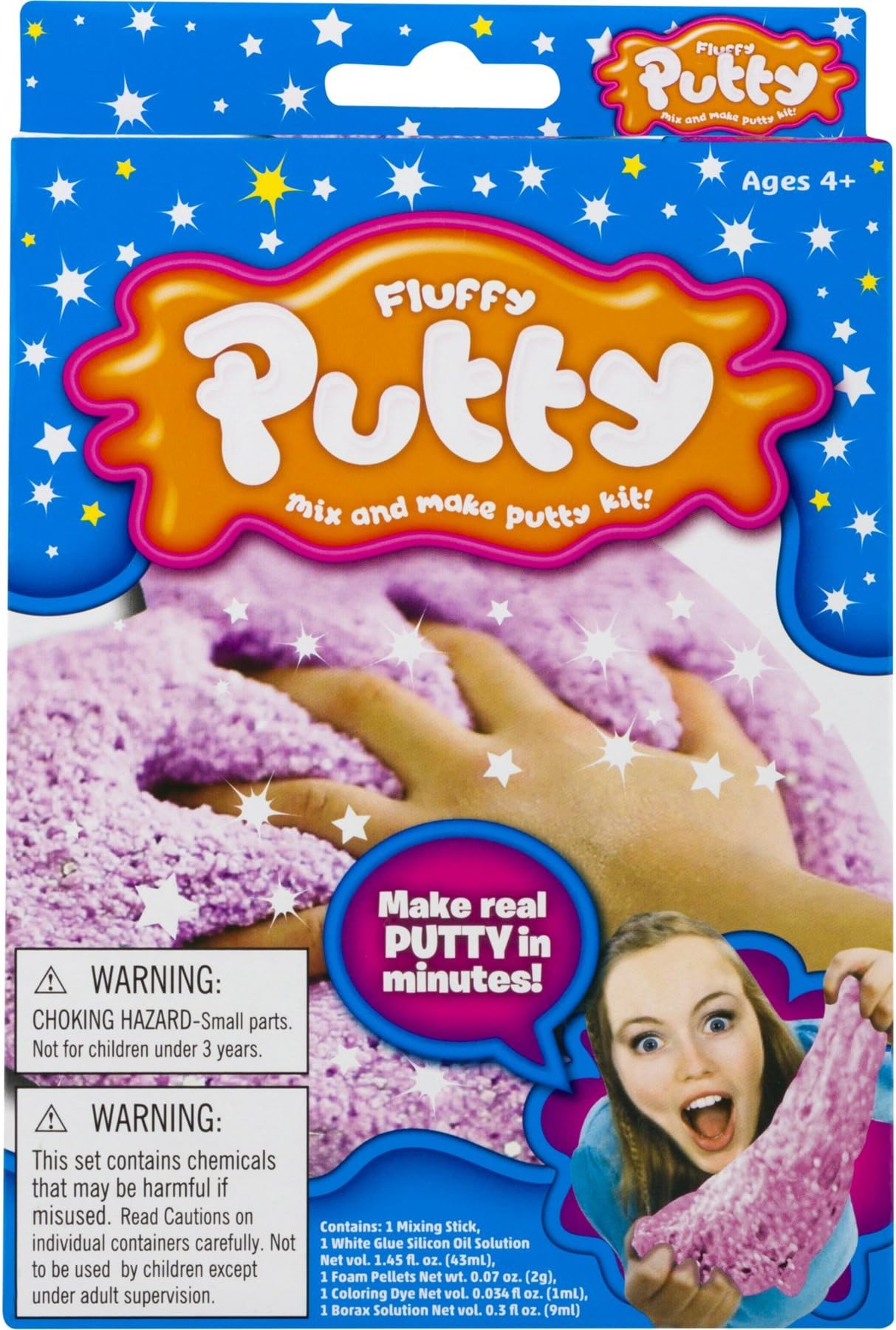 Magic Time Mix and Make Fluffy Putty Kit
