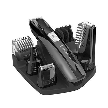 Remington PG525 Head to Toe Lithium Powered Body Groomer Kit, Beard Trimmer (10 Pieces)