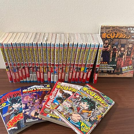 Amazon 僕のヒーローアカデミア ヒロアカ 1 24巻 A 全巻第1刷発行セット おもちゃ ホビー Amazon 僕のヒーローアカデミア ヒロアカ 1 24巻 A 全巻第1刷発行セット おもちゃ ホビー