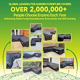 Enzeno Garden V-Shape Furniture Cover 420D Waterproof 255x255x87cm view 7