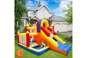 Umbalir Inflatable Bounce House for Kids -Bouncy House Indoor & Outdoor Toddler Bouncy Fun(12.1'Lx11.4'Wx6.2'H)