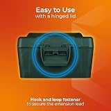 Masterplug Weatherproof Outdoor Electric Box Green 351 x 220 x 126.5 mm view 5