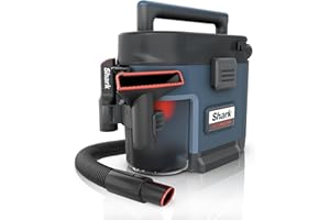 Shark VS101 MessMaster Portable Wet Dry Vacuum, 1 Gallon Capacity, Corded, Perfect for Pets & Cars, AnyBag Tech, Self-Cleaning, Ultra-Powerful Suction for Tough Wet & Dry Messes, Blue