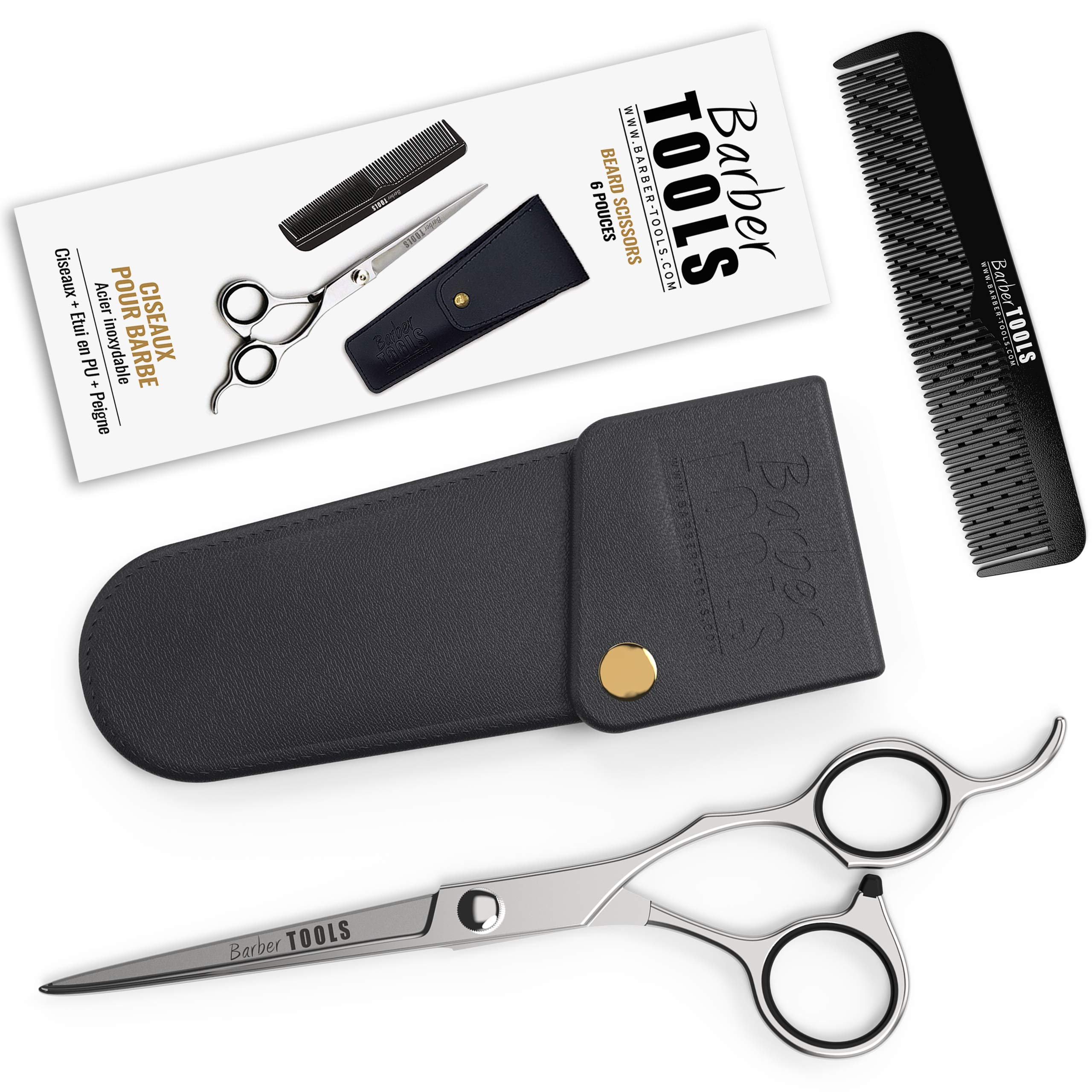 ✮ BARBER TOOLS ✮ Professional scissors for mustache and beard