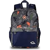 Sarhlio Kids Backpack 14” for Boys and Girls The Right Size Light Weight 600 Denier Polyester Water Resistant with Dinosaur f