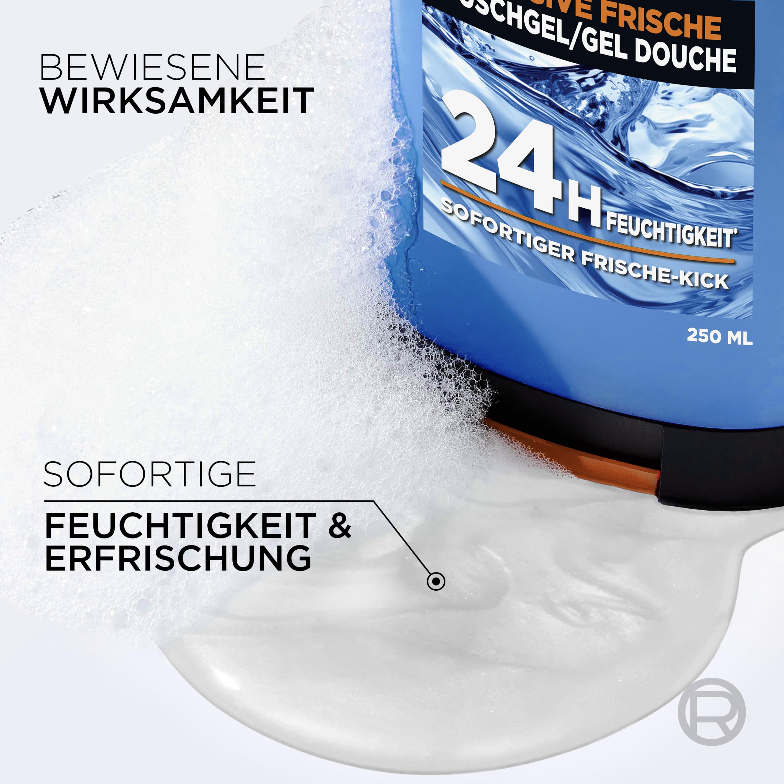 L'Oréal Men Expert Duschgel und Shampoo für Männer, Duschbad zur Reinigung von Körper, Haar und Gesicht, Herren Körperpflege für hydratisierte Haut mit Mountain Water, Hydra Power, 1 x 250 ml 4