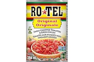 Rotel Original Finely Chopped Tomatoes & Green Chilies, 284 ml