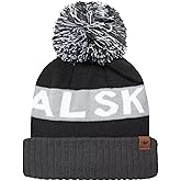 SEALSKINZ Unisex Foulden Water Repellent Cold Weather Bobble Hat