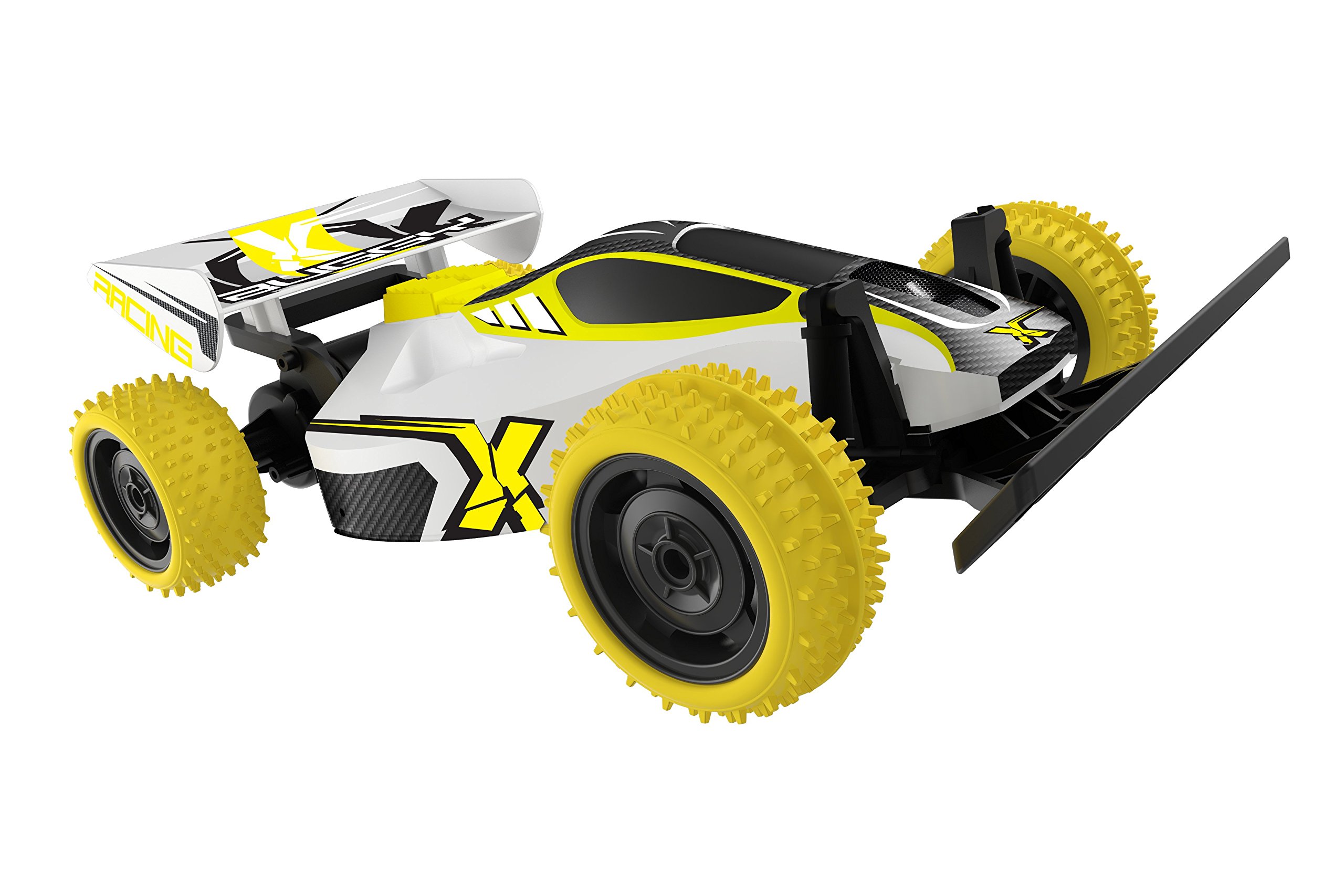 Exost - Remote Control Car - Racing Buggy - All Terrain Buggy - Front and Rear Suspensions - Toy Scale 1:18