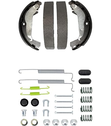 Transit Auto - Rear Brake Drum Shoes Kit For 1991 Chevrolet