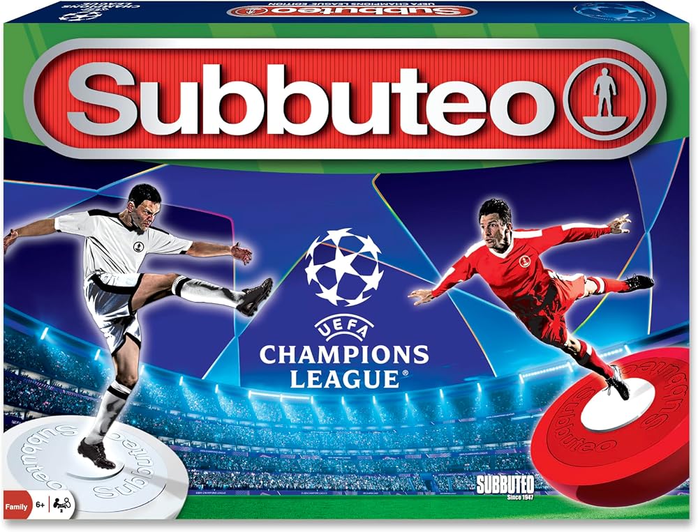 Paul Lamond Subbuteo UEFA Champions League Game 3365 Official Edition