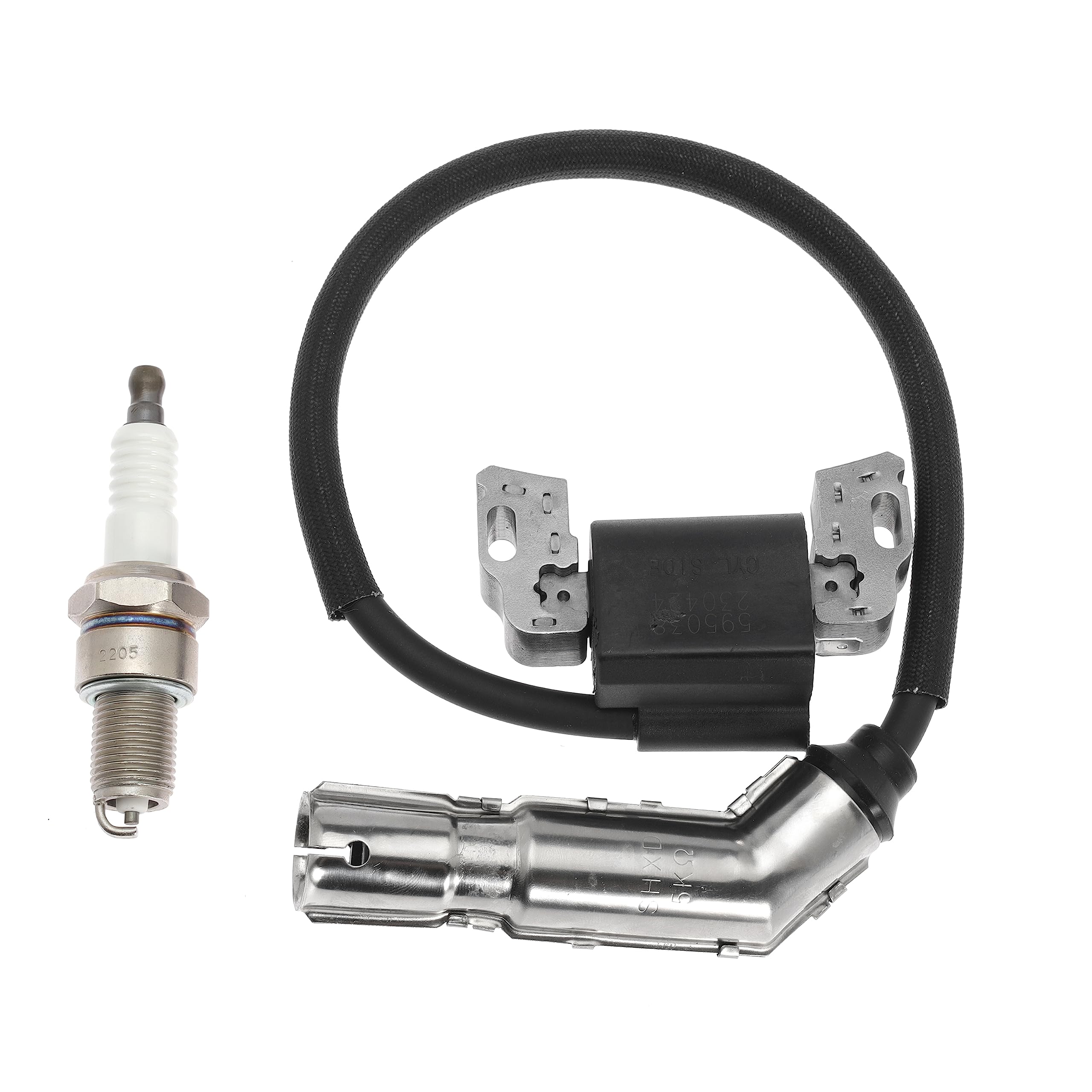 Photo 1 of 595304 Ignition Coil Module for 799650 592841 795315 for Craftsman for MTD for Troy-Bilt for Intek OHV Engine for Poulan 17HP 17.5HP 19.5HP 20HP Lawn Mower Replace 799650 592841 795315 595304