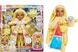 Rainbow High Sunny Yellow Winter Wonderland 28 cm Doll with Hidden Snow Kit