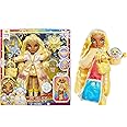 RAINBOW HIGH Winter Wonderland - Sunny (Yellow) - 11" Fashion Doll with Hidden Magic Snow that Puffs with Water - Includes Snowman Kit, Kids Ages 4-12 and Collectors