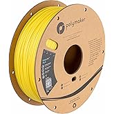 Polymaker PLA Filament, Lemon Yellow 3D Printing PLA Filament 1.75mm 1kg - PolyLite 3D Printer PLA Filament, Dimensional Accuracy +/- 0.03mm, Compatible with Most 3D Printer, Lemon Yellow
