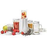 Tribest PB-350 Mason Jar Personal Portable Blender White, Large