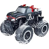 Threeking 1:16 Waterproof Monster Truck Pickup Toys RC Cars Remote Control Car Truck Toys 4WD All Terrain Off-Road Car Toy Gifts Presents 6 7 8 9 10 11 12 Year Old Kids Boys Girls Toys