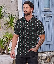 Funny Golf Shirts for Men Crazy Funny Golf Polo