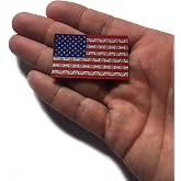 Forward Mini 2x1" Full Color Us Ir Infrared Flag Uniform Patch USA Military