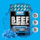 NXT Nutrition Beef Protein Isolate 540g Blue Raspberry 27g Protein view 2