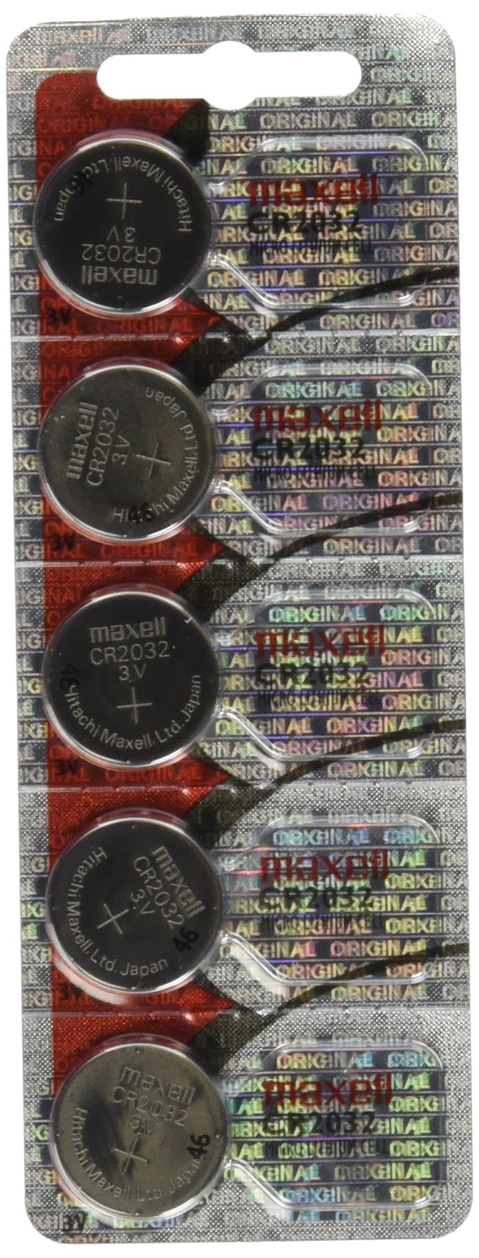 Maxell CR2032 3V Micro Lithium Button Coin Cell