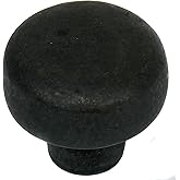 MNG Hardware 84413 Riverstone Round Knob, Large, Oil Rubbed Bronze 5 Inch