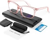 COOLOO Blue Light Blocking Glasses Anti Glare Lightweight TR90 Frames