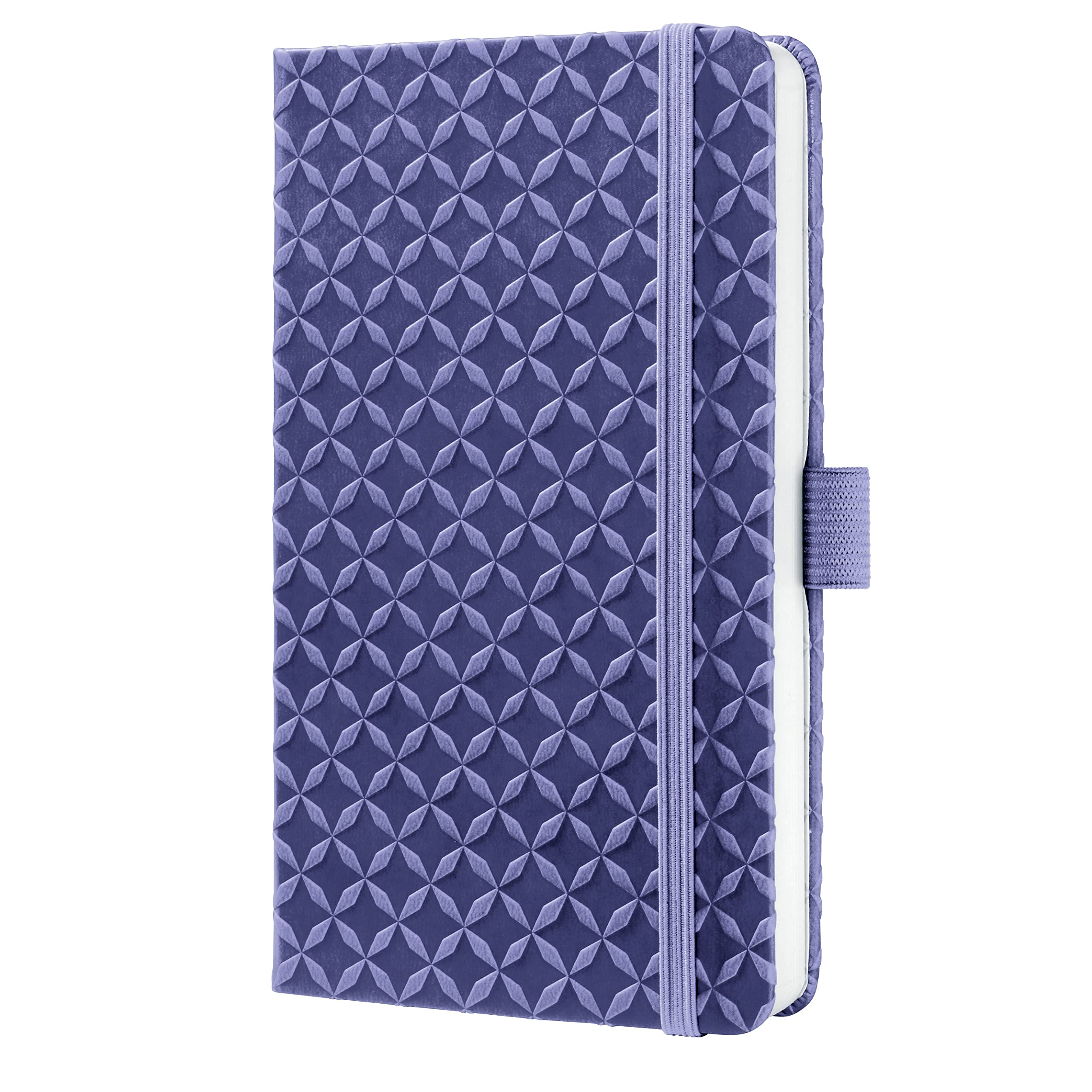 SIGEL JN130 Jolie Notebook, lined, approx. A6, purple, hardcover, 174 pages