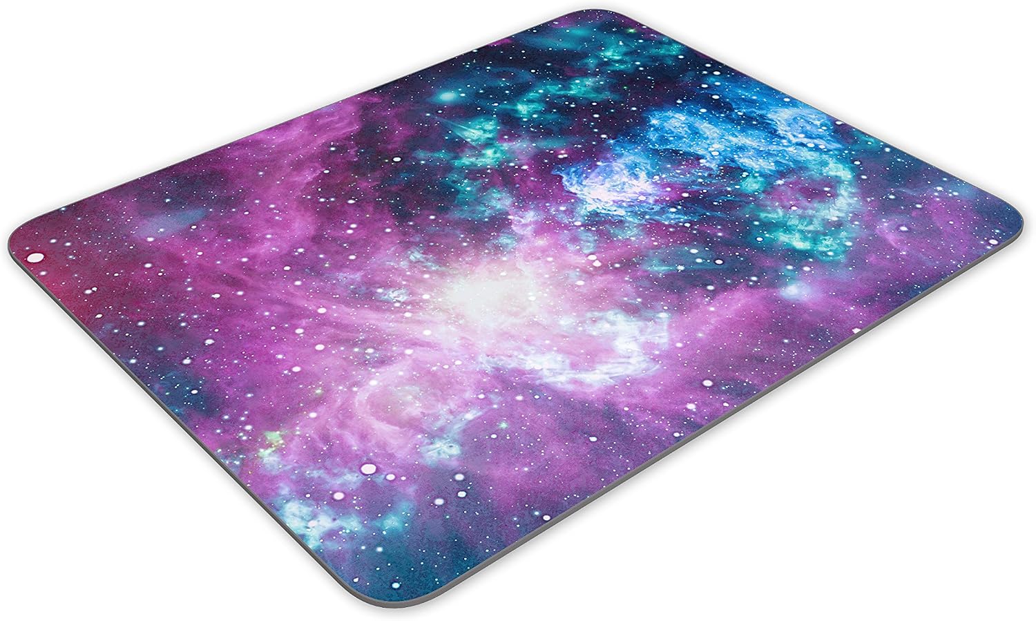 Purple Space Nebula Mouse Mat Pad - Astronomy Astrology Fun Gift Computer #13228, Multicolor, 23.5cm x 19.6cm x 5mm - Image 4