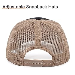 Trucker Hat Men Animal Snapback Hats Adjustable