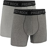 Under Armour mens Under Armour Men's Project Rock Performance Tech Mesh Boxerjock Brief, 5" Inseam, 2-pack