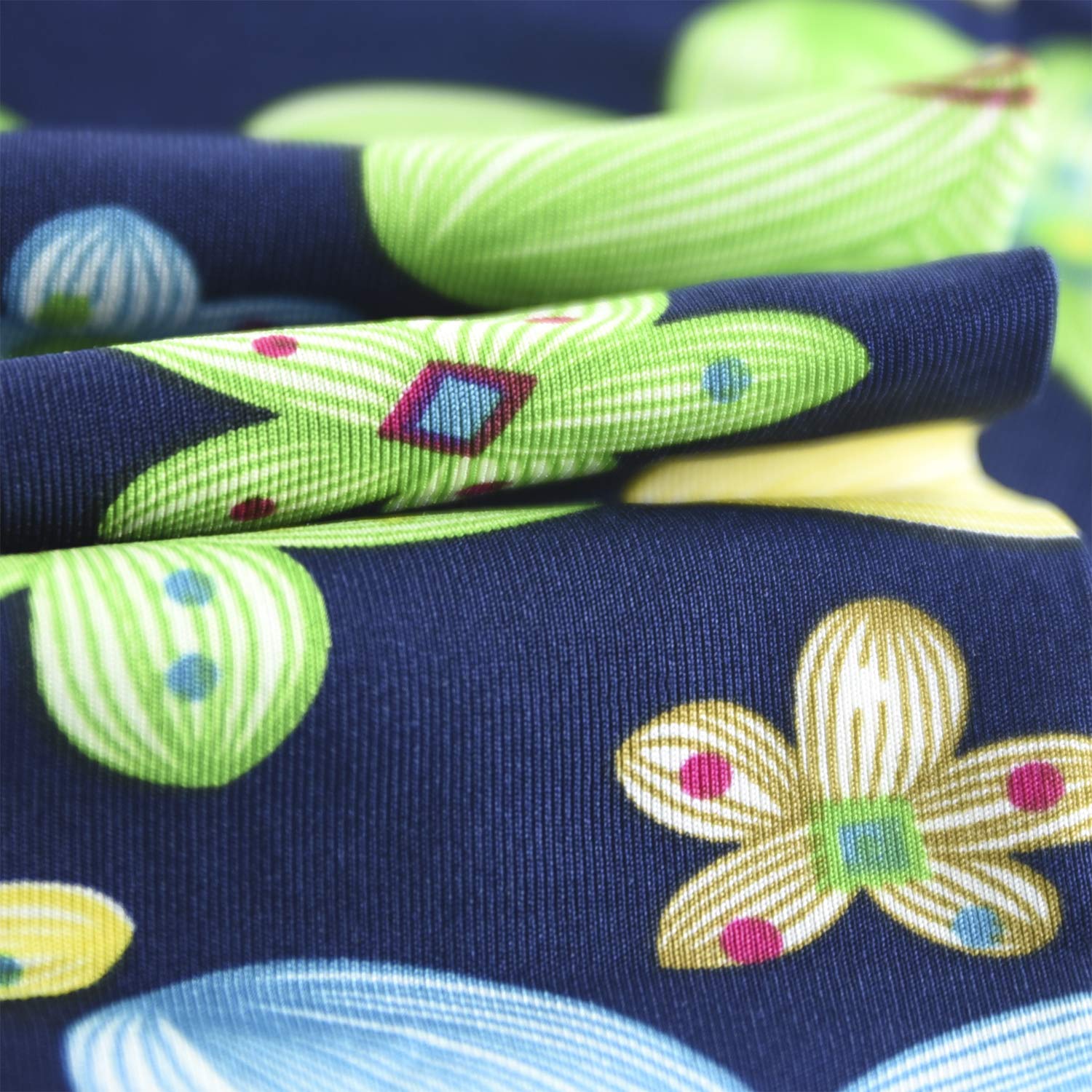 ZukoCert Stretchy Girls Leggings Tights Colorful Pattern Kids Pants 4-13 Years(C1_85#)