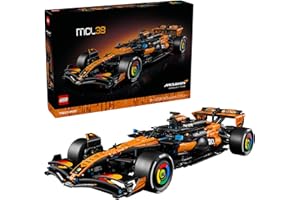 LEGO Technic McLaren MCL39 F1 Car Building Set for Adults - Room or Office Decor for Men & Women, Ages 18+ - F1 Gifts for Fan