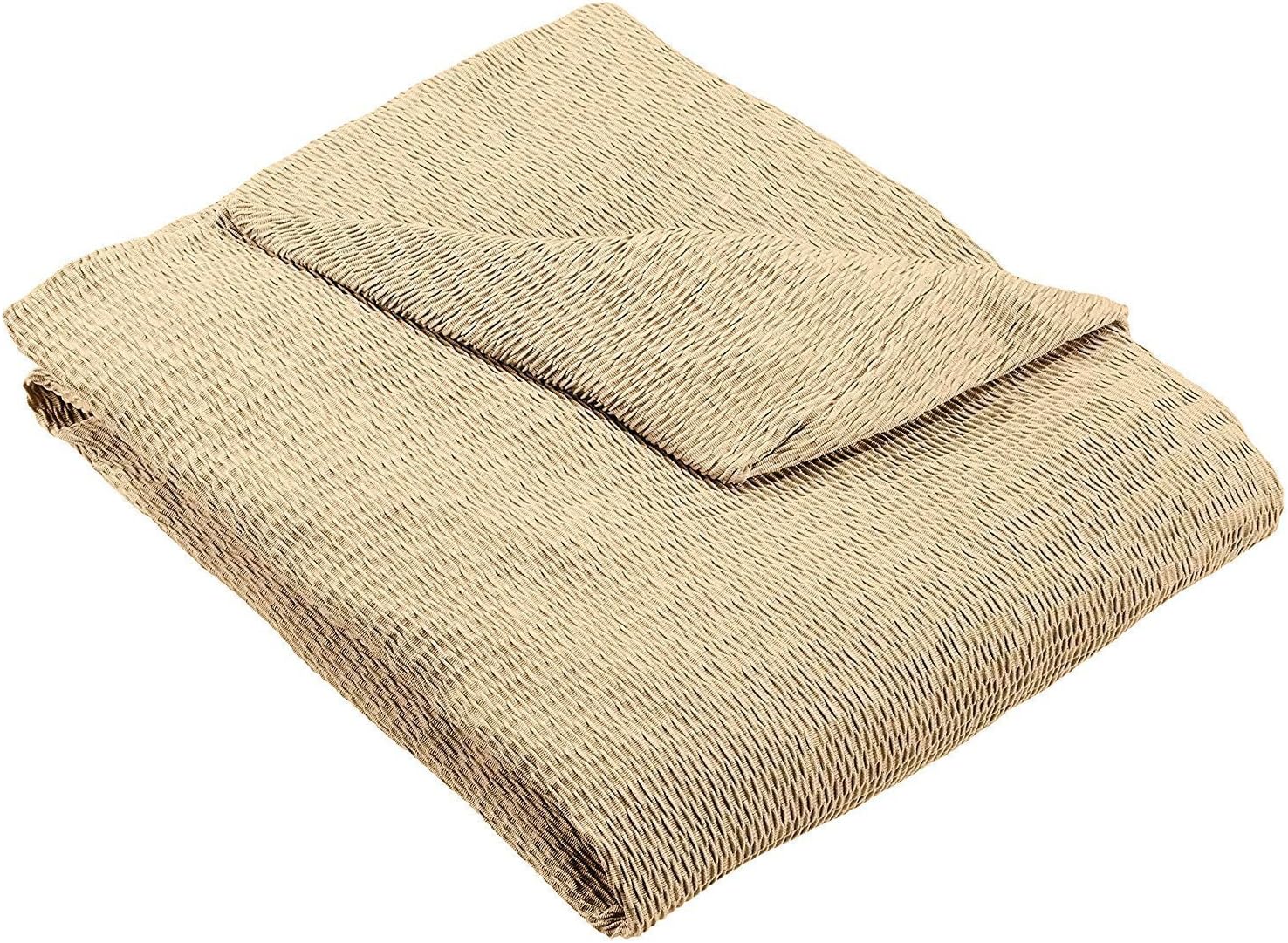 Martina Home - Tunez Model 1 Seat Sofa Elastic Cover, Measure from 70 to 110 cm, Beige, 1 Square of 70 to 110 cm wide - Image 3