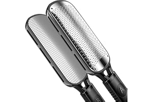 Antonki 2-in-1 Foot File Scrubber for Dead Skin, Callus Remover for Cracked Heels, Colossal Feet Rasp Metal Pedicure Tool to 