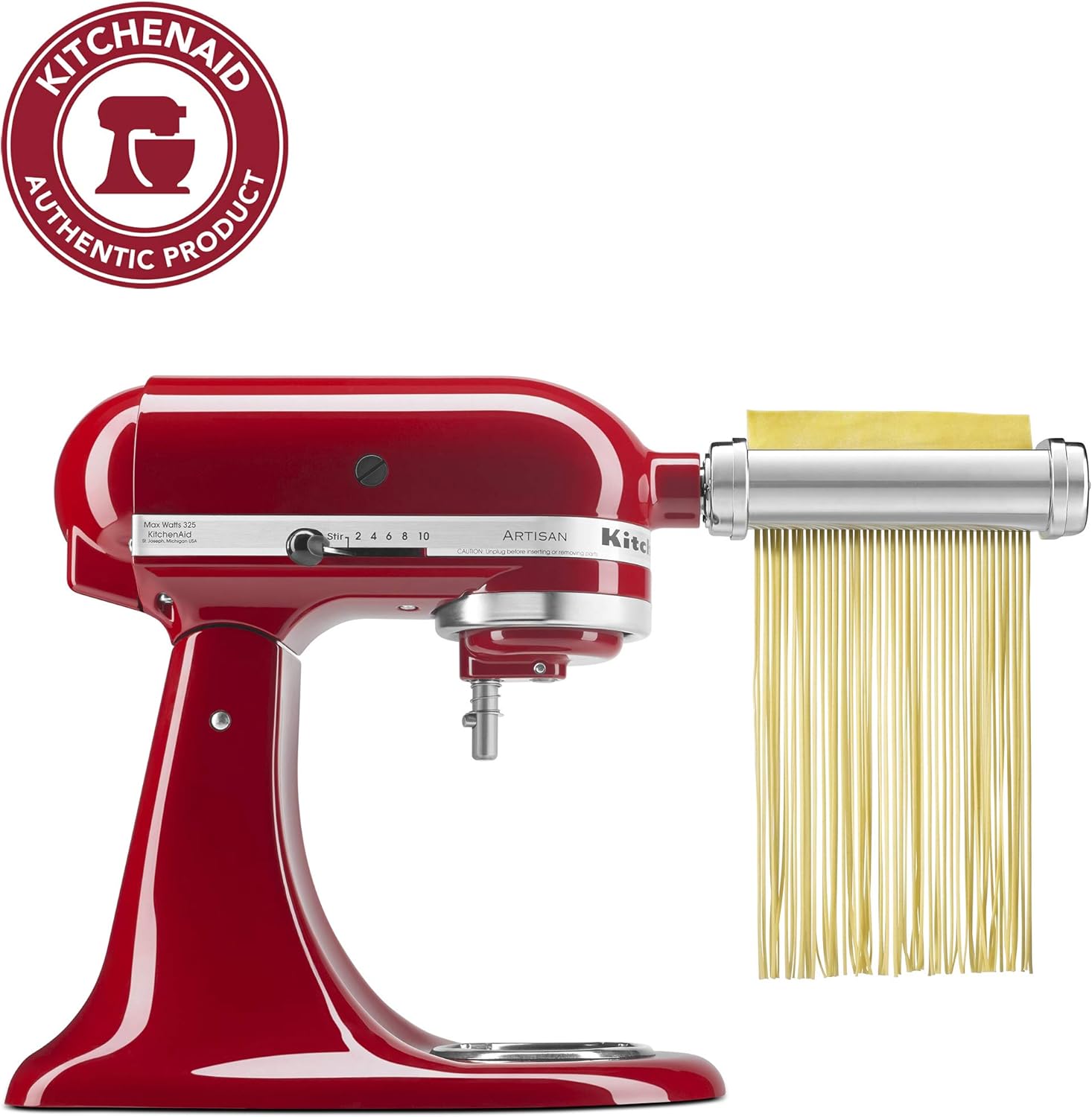 KitchenAid KSMPRA 3-Piece Pasta Roller & Cutter Attachment Set, Silver, Pack of 1