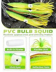 BLUEWING 36" Upgraded Fishing Spreader Bar Splasher