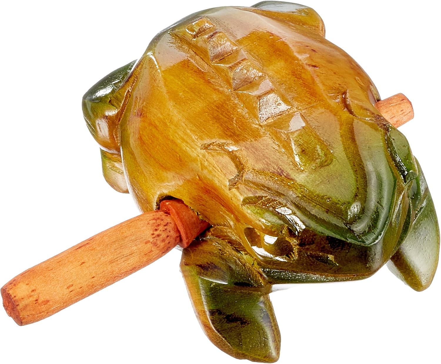 Percussion Plus PP623 Wooden Frog Scraper 8"x 5", Color - Image 3