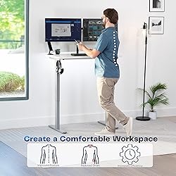 VIVO Electric 43 x 24 in Standing Desk, Memory