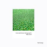 Hemway Holographic Emerald Green Glitter 130g Microfine Glitter view 2