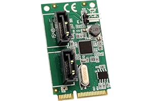 Syba SD-MPE40056 2 Port SATA III Mini PCIe Card