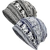 XYIYI Womens Chemo Headwear Hats Cotton Slouchy Beanie Cap Scarf