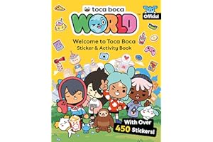 Toca Boca World: Welcome to Toca Boca Sticker & Activity Book: With Over 450 Stickers!