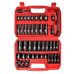 LLNDEI 3/8" Drive Impact Socket Set SAE and Metric